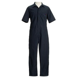 Short Sleeve Poplin Coverall
